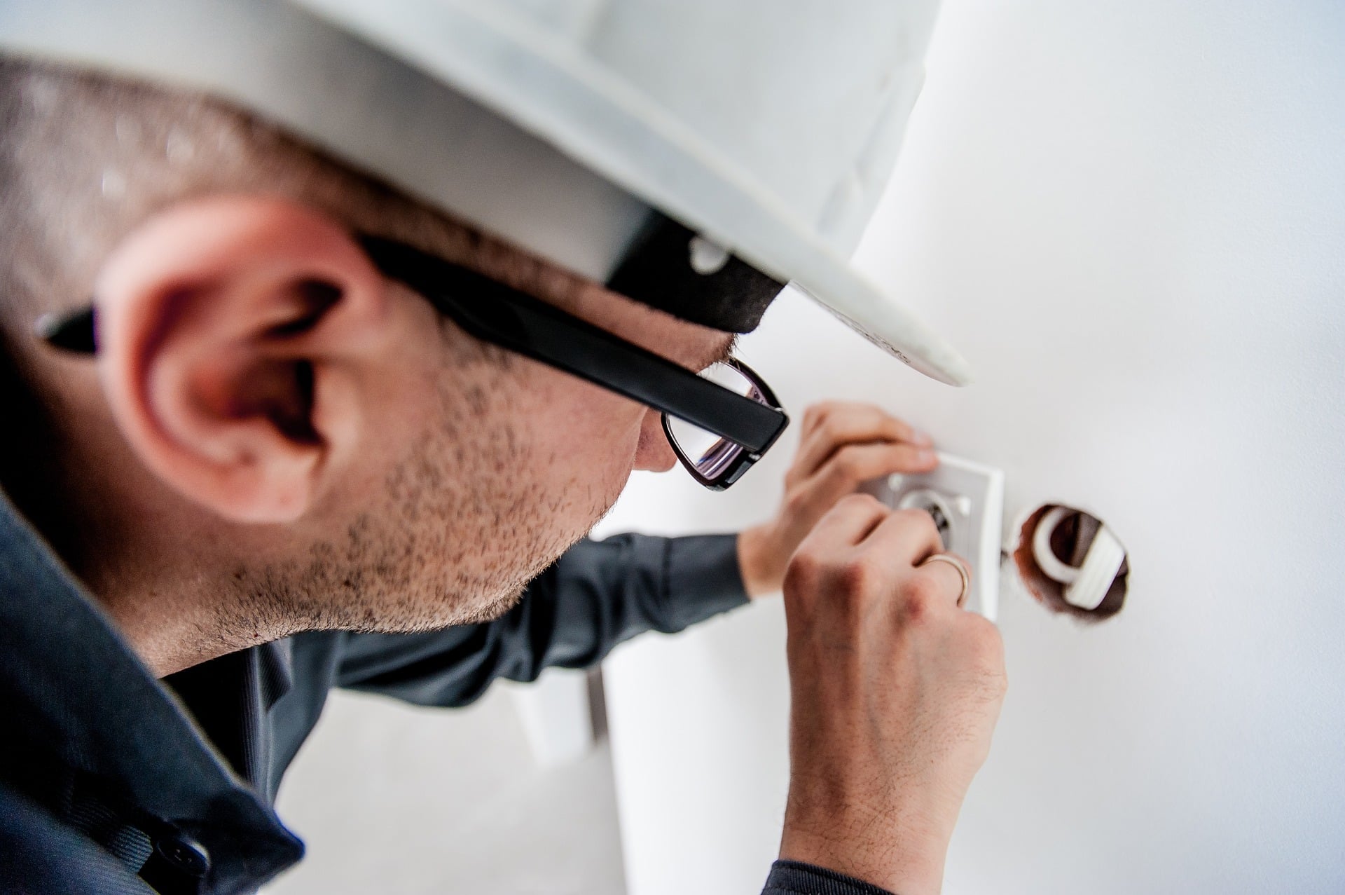 Photo of a Electrician