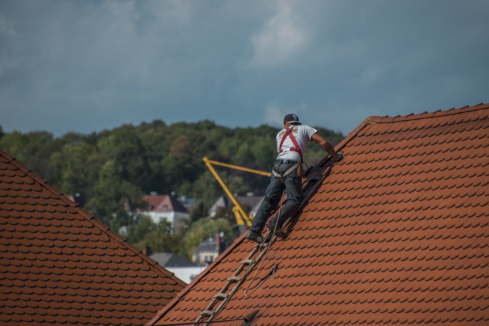 Photo of a Roofer