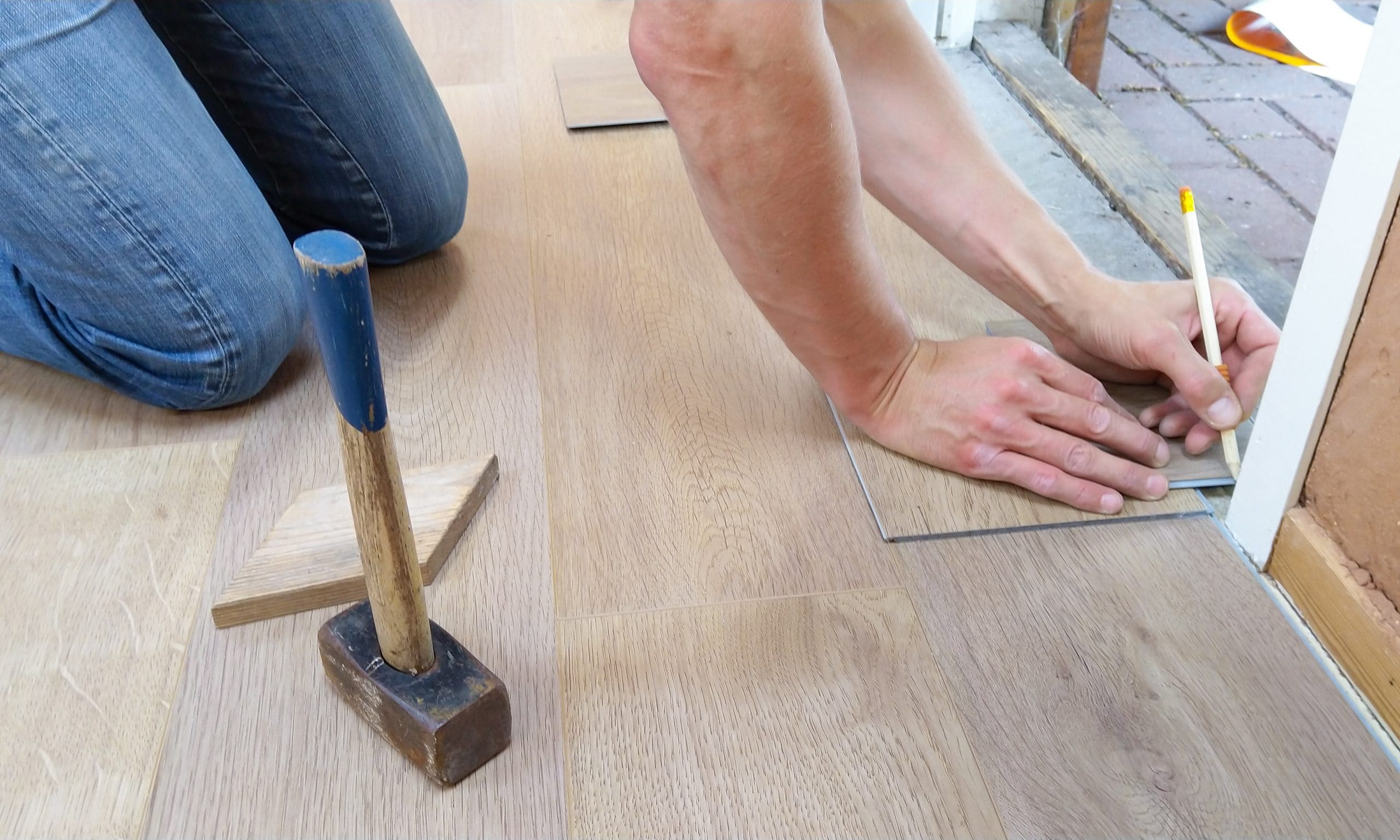 Photo of a Flooring Installer