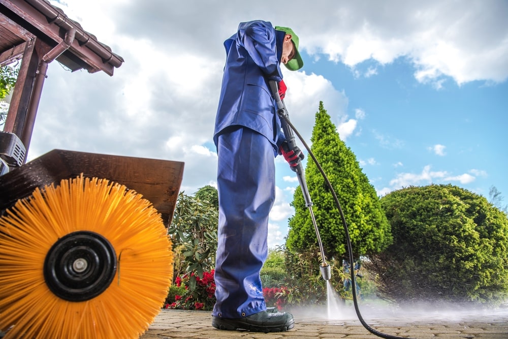 Photo of a Driveway Cleaner